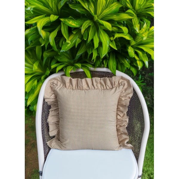 Față de pernă din bumbac 45x45 cm Ruffled – Mila Home-image-1
