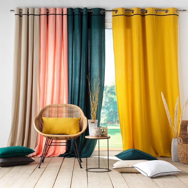 Draperie cărămizie 135x240 cm Linette – douceur d'intérieur-image-4