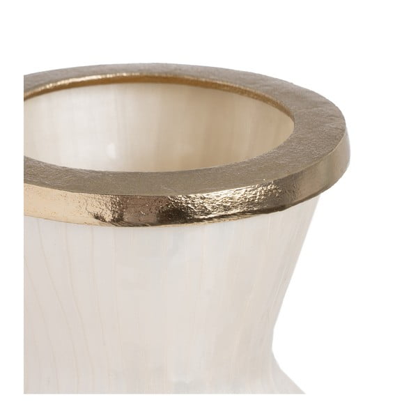 Vază albă din sticlă înaltă (înălțime 57 cm) Linea – Ixia-image-1