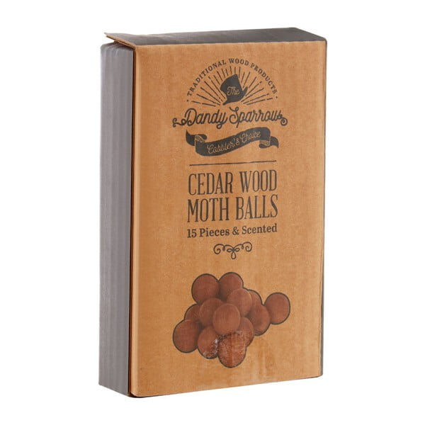 Set 15 bile din lemn de cedru Premier Housewares Cedar Balls-image-1