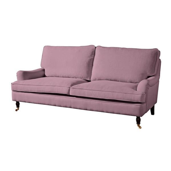 Canapea Max Winzer Passion, roz, 210 cm