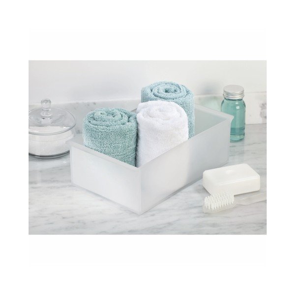 Organizator InterDesign Clarity Deep, alb-image-1