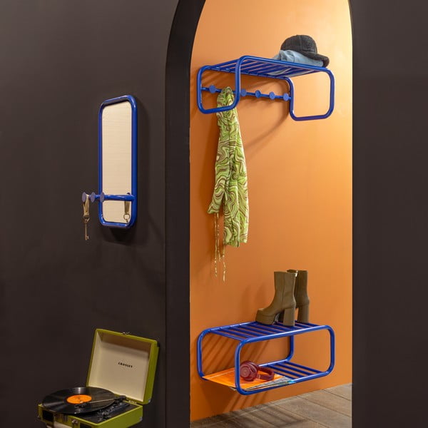 Pantofar albastru suspendat din metal 72x28x35 cm Retro – Spinder Design-image-1