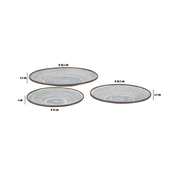 Set 3 tăvi Mauro Ferretti Clot-image-2