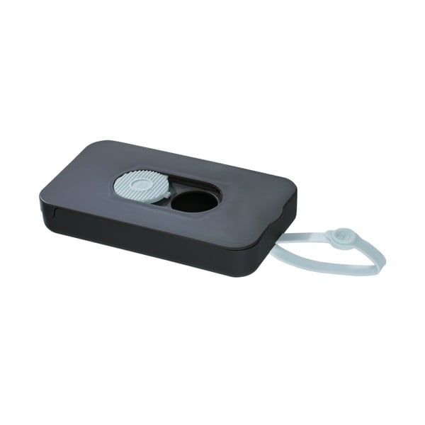 Recipient de călătorie pentru șervețele iDesign Clean, gri-image-1