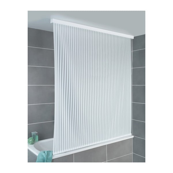 Perdea de duș tip roletă Wenko, 1,32 x 2,4 m-image-1