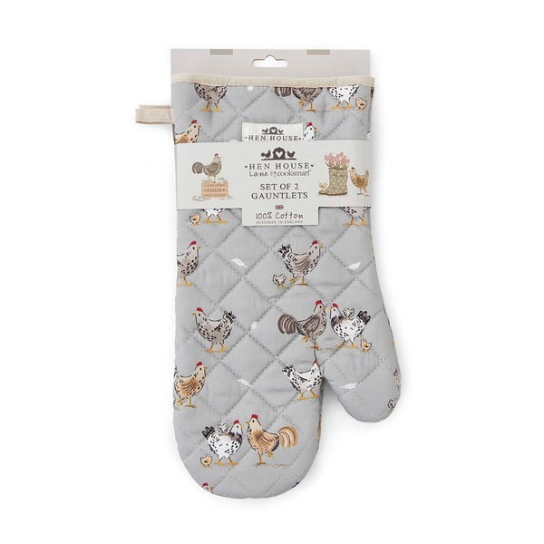 Set de mănuși de bucătărie 2 buc. din bumbac Hen House – Cooksmart ®-image-2
