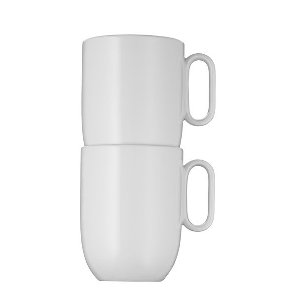 Căni albe 2 buc. din porțelan 380 ml Barista – WMF-image-3