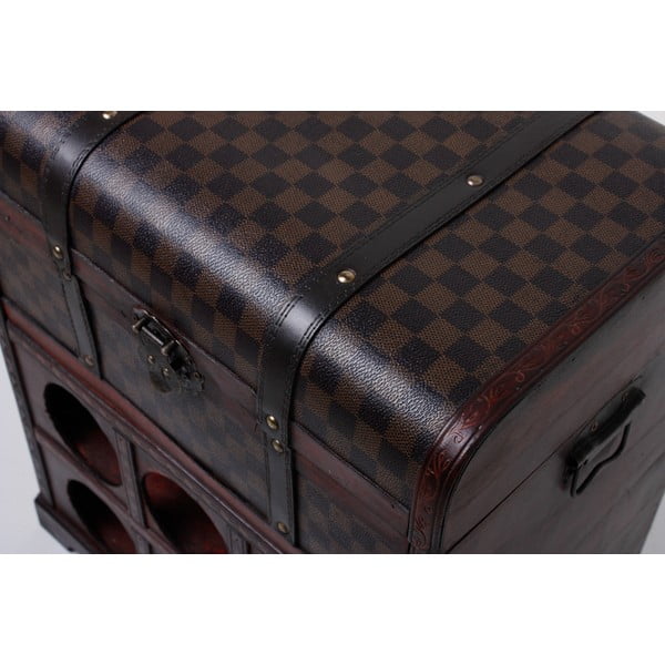 Dulap vinotecă maro număr sticle 6, 41x48 cm – Deco Pleasure-image-1