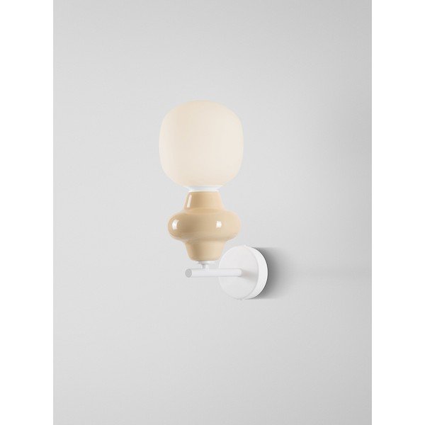 Aplică de perete albă din ceramică Clio – Nova Luce-image-3