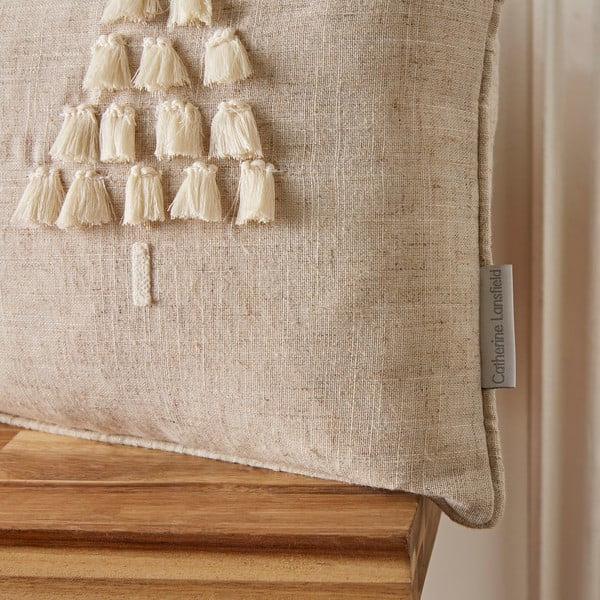 Pernă decorativă 30x50 cm  cu model de Crăciun Christmas Tree – Catherine Lansfield-image-3