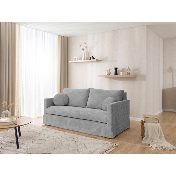 Husă gri deschis cu 3 locuri Paphos – Ropez-image-2