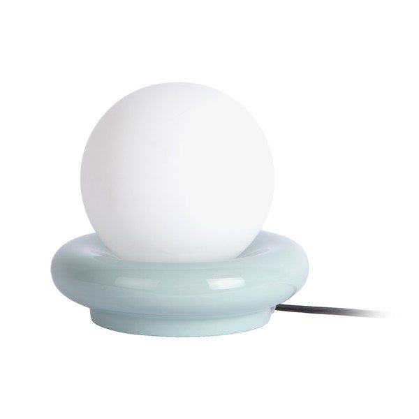 Veioză albastru-deschis din ceramică (înălțime 19 cm) Catania Ring – Leitmotiv