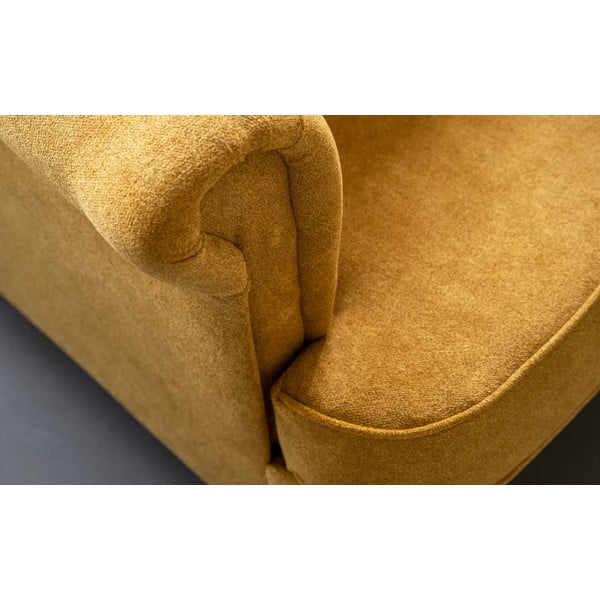 Canapea galbenă 150 cm Aros – ELTAP-image-4