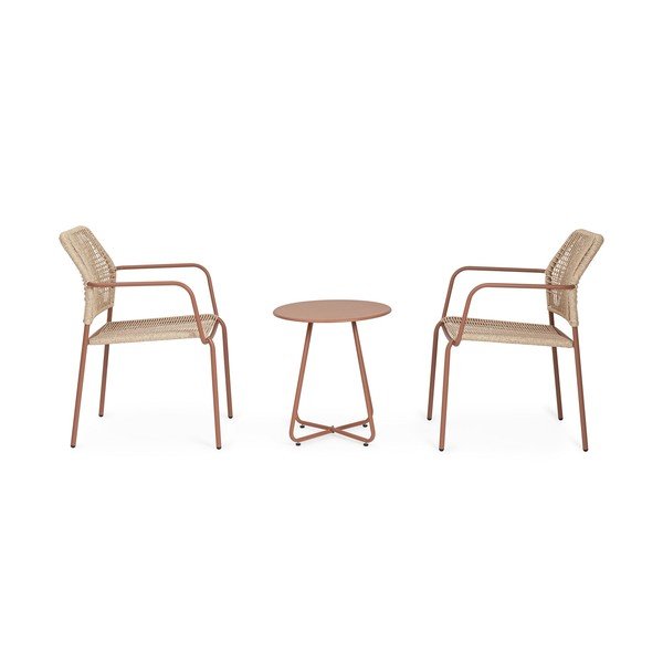 Măsuță de grădină rotundă din oțel ø 45 cm Jable – Bizzotto-image-2