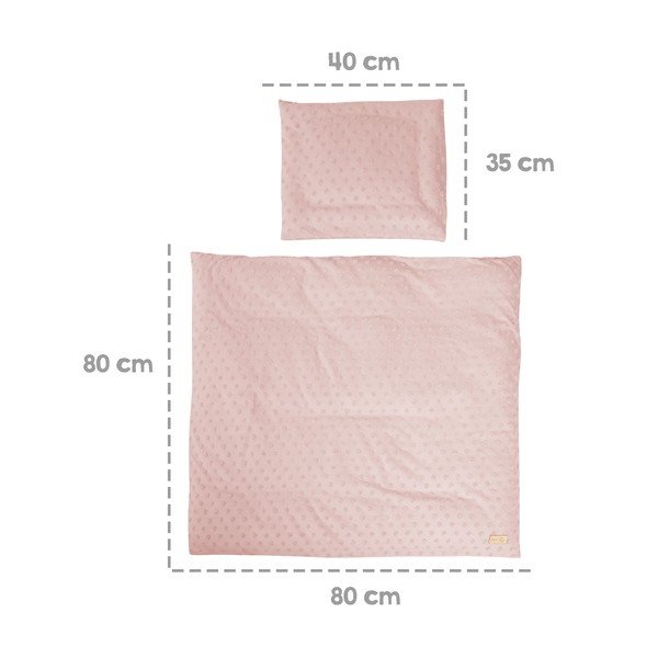 Lenjerie de pat pentru copii pentru pătuț 80x80 cm Lil Planet – Roba-image-4