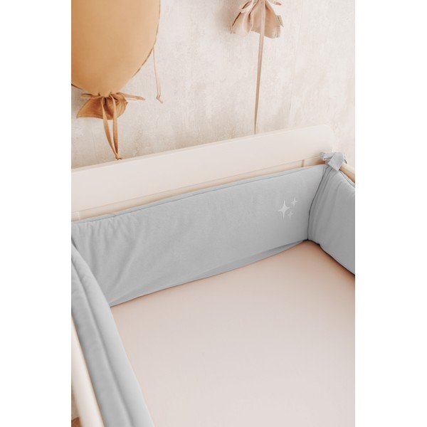 Apărătoare pentru pătuț 180 cm Stars – Malomi Kids-image-1