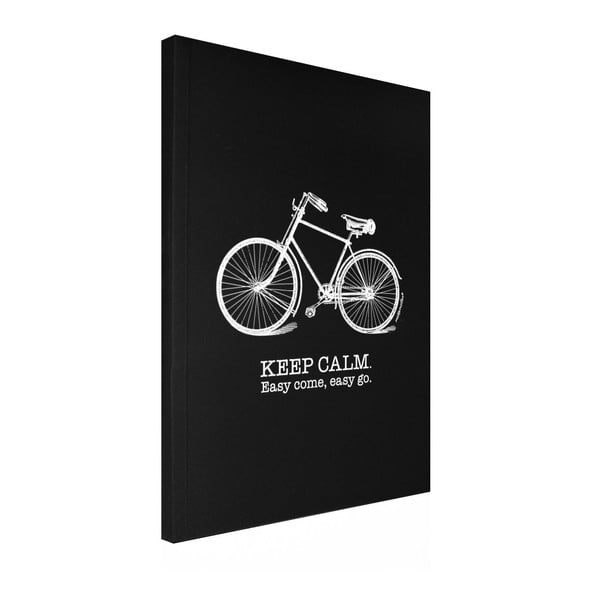 Caiet cu calendar Makenotes Bike, A5, negru
