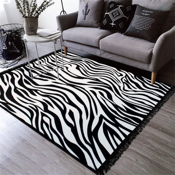 Covor lavabil cu 2 fețe Kate Louise Zebra, 160 x 250 cm-image-1