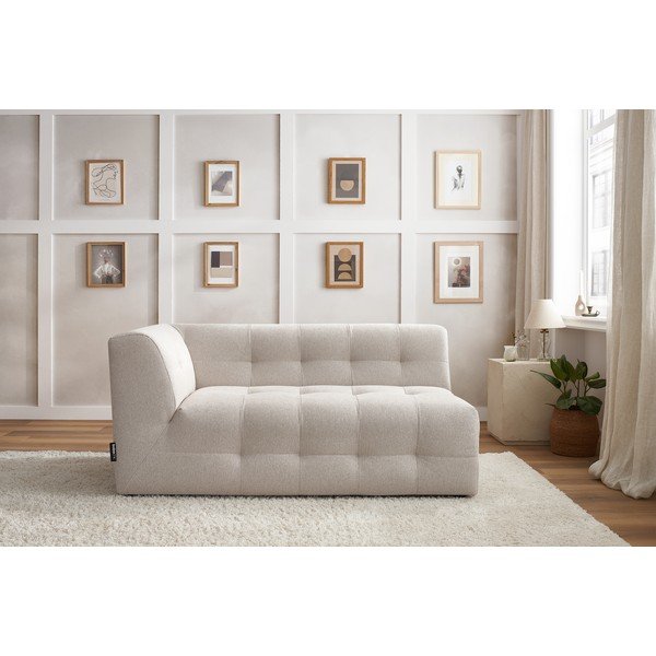 Modul pentru canapea bej (partea stângă ) Kleber - Bobochic Paris-image-1