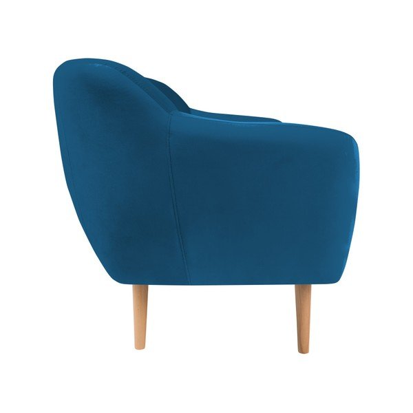 Canapea cu 2 locuri Mazzini Sofas AMELIE, albastru-image-4