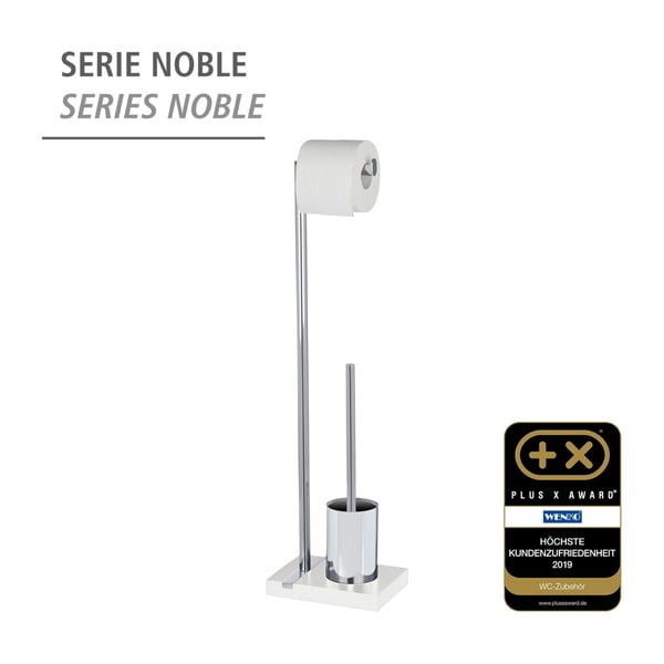 Perie toaletă și suport hârtie igienică Wenko Noble-image-3