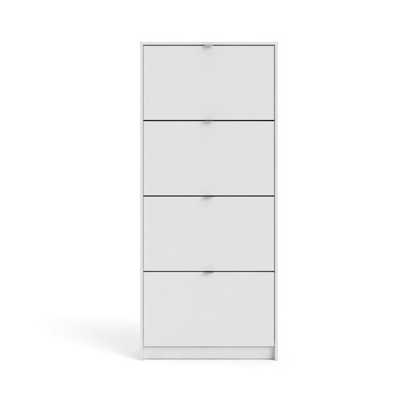 Pantofar alb cu deschidere înclinată Shoes – Tvilum-image-2