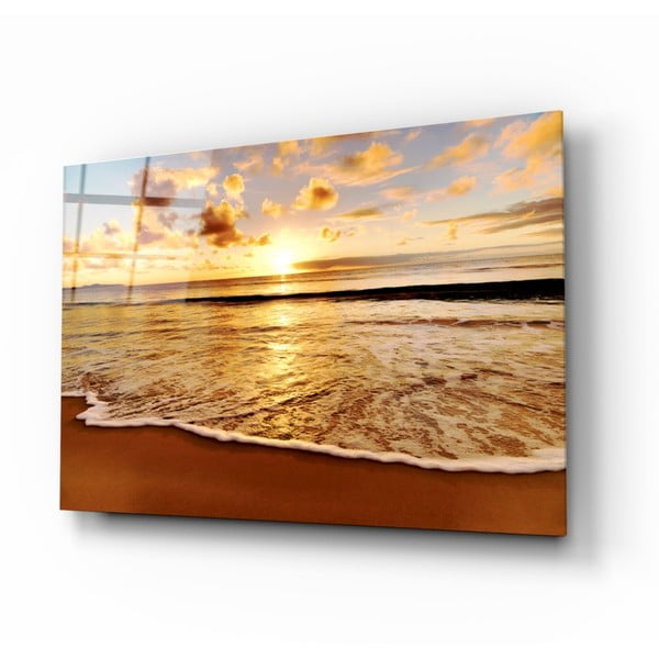 Tablou din sticlă Insigne Sunset, 110 x 70 cm