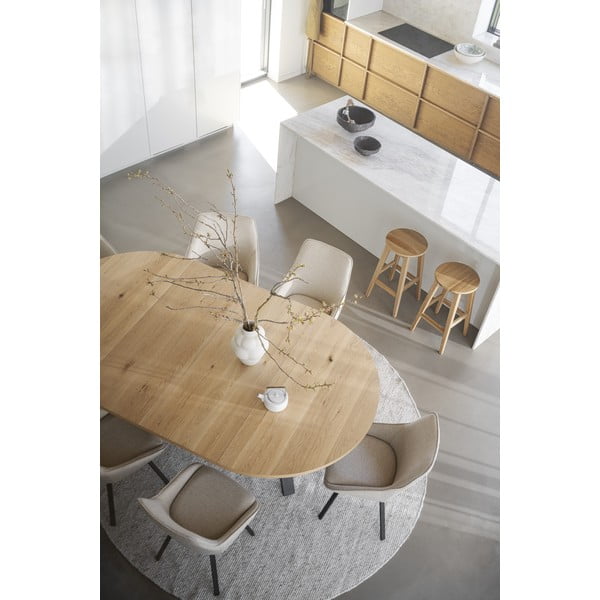 Extensie pentru masă cu aspect de lemn de stejar 135x50 cm Maddock – Rowico-image-2