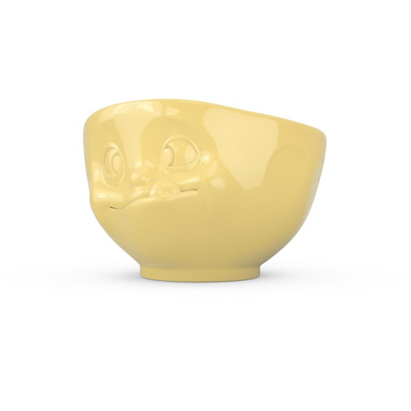 Bol porțelan, dulce, 58products, galben-image-1