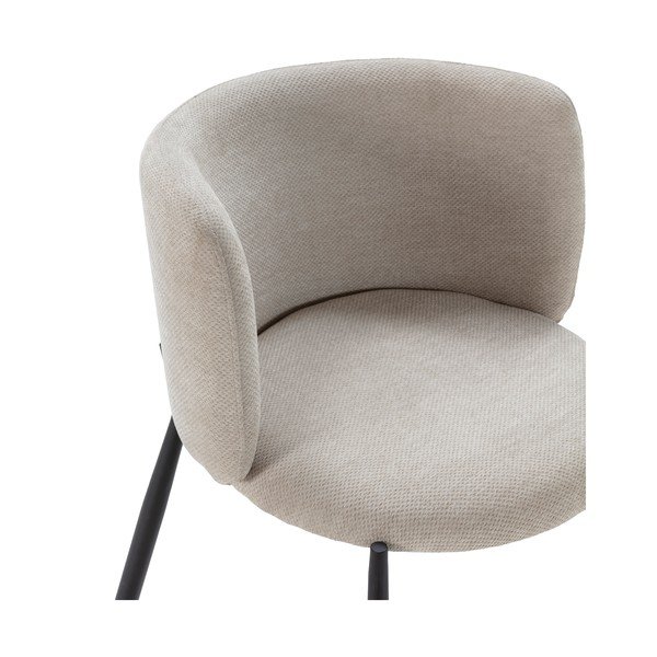 Set de scaune de sufragerie bej 2 buc. tapițat Ginny – MOME-image-4