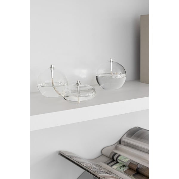 Lampă cu ulei din sticlă (înălțime 10 cm) Aura – Mette Ditmer Denmark-image-2