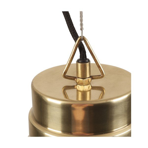 Lustră albastru-închis/aurie cu abajur din metal ø 40 cm Sublime – HF Living-image-4