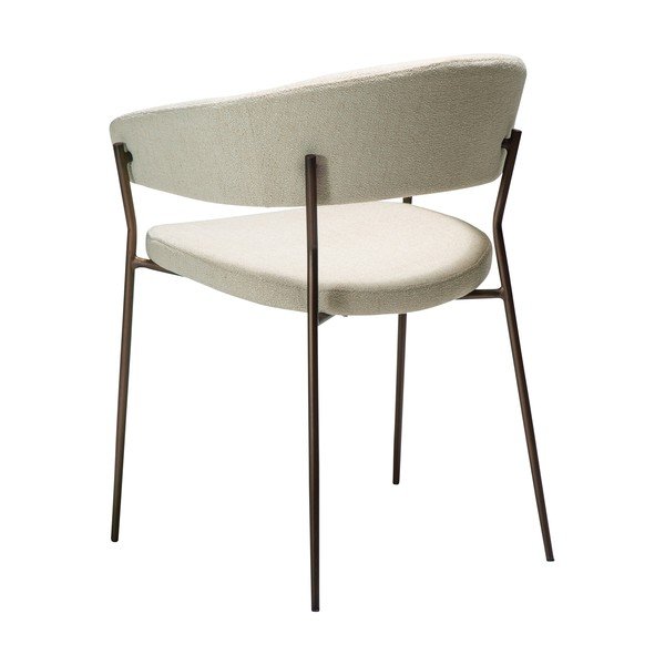 Scaun de dining bej cu cotiere Reboot – DAN-FORM Denmark-image-3