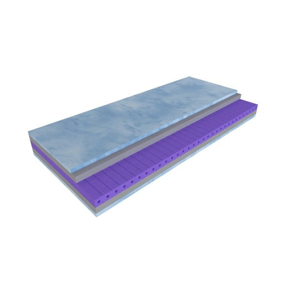 Saltea mediu-fermă din spumă 180x200 cm Blue magic – Materasso-image-4