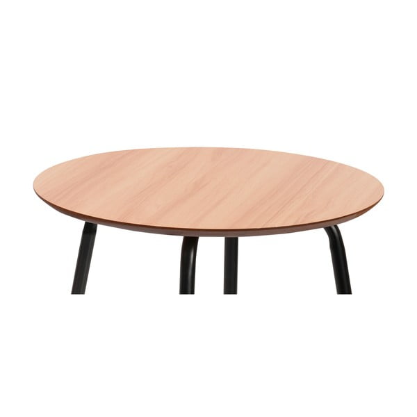 Măsuțe de cafea în culoare naturală 2 buc. rotunde ø 55 cm Luke – Bonami Essentials-image-4