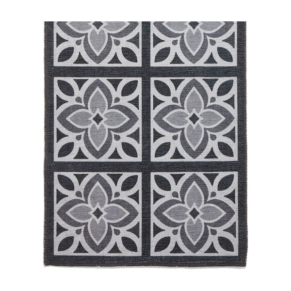 Covor tip traversă gri închis lavabil 76x230 cm Victoria Grey – Think Rugs-image-4