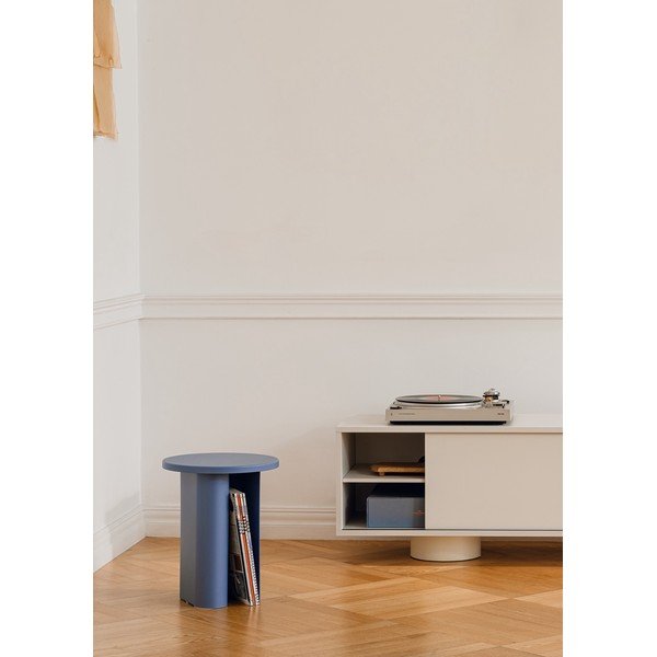 Măsuță auxiliară rotundă din metal ø 35 cm Sato – noo.ma-image-2