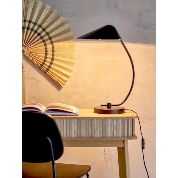 Veioză neagră cu abajur din metal (înălțime 50 cm) Nisella – Bloomingville-image-2