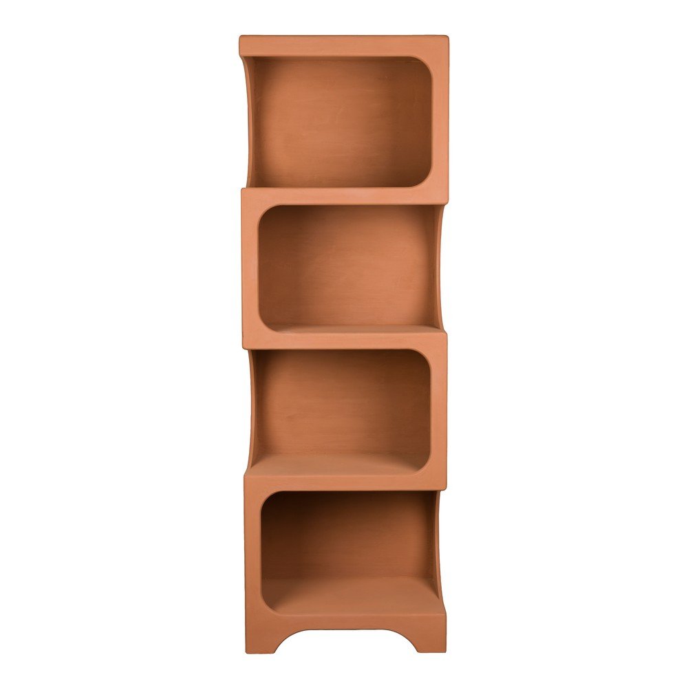 Bibliotecă teracotă 60x181x37 cm Dundee – Dutchbone