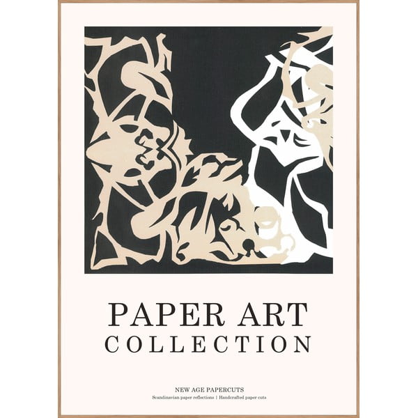 Poster cu ramă 51x71 cm Paper Art 8   – Malerifabrikken