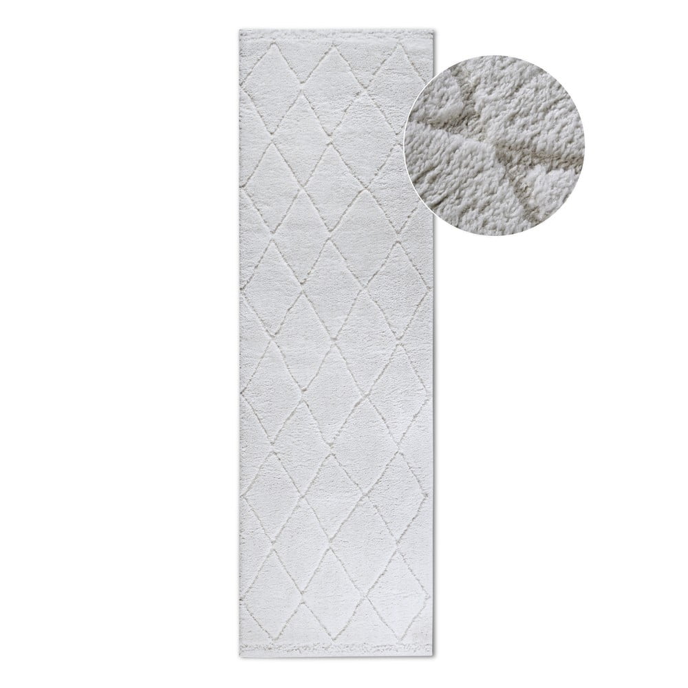 Covor tip traversă crem 80x240 cm Perrotin Cream White – Elle Decoration