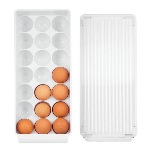 Cutie pentru depozitarea ouălor iDesign Fridge Egg Large-image-4