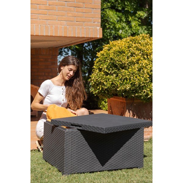 Masă auxiliară de grădină din plastic 59x76 cm Olimpia – Toomax-image-1