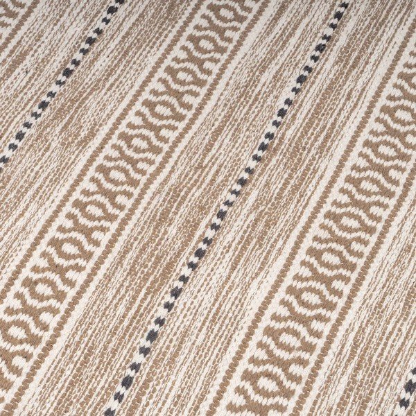 Covor bej lavabil din bumbac 140x200 cm – Casa Selección-image-1