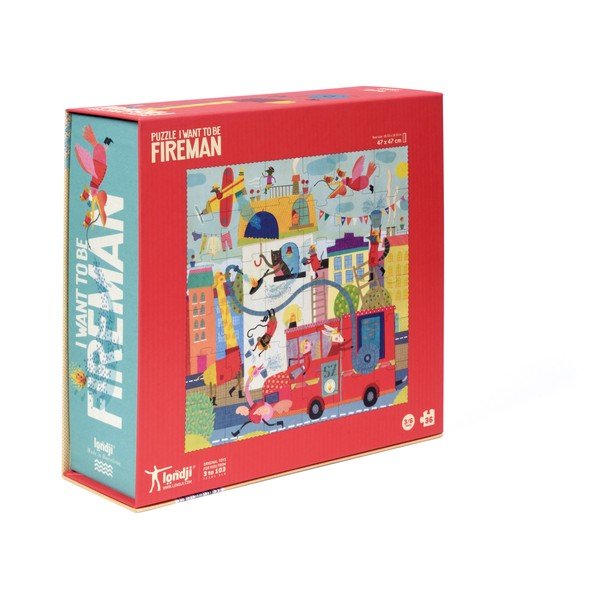 Puzzle Londji Vreau să fiu pompier-image-3