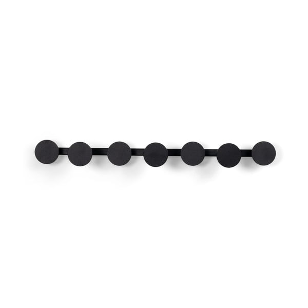 Cuier de perete negru din metal Bottoni – Spinder Design