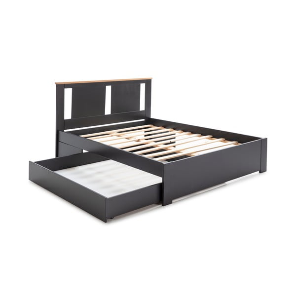 Sertar pentru sub pat Marckeric Enara, 137 x 147 cm, gri antracit-image-2