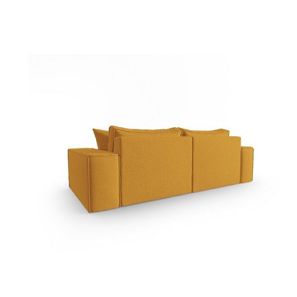 Canapea galbenă 212 cm Mike – Micadoni Home-image-3