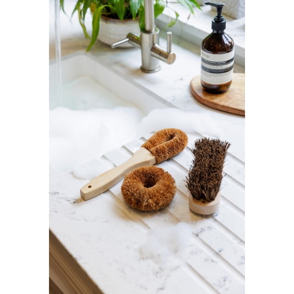 Produse de curățare din bambus în set de 3 Natural Elements - Kitchen Craft-image-4